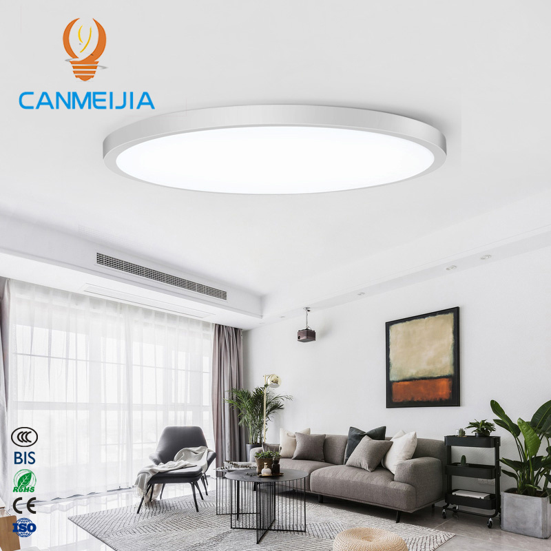 2020 modern ceiling new panel light 16W bedroom light black frame home lighting  white frame ceiling lamps/lamparas de techo