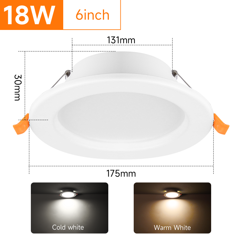 9W 12W 18W COB surface mounted trimless downlight/led downlight/recessed ceiling downlight,smart downlight,ceiling downlights