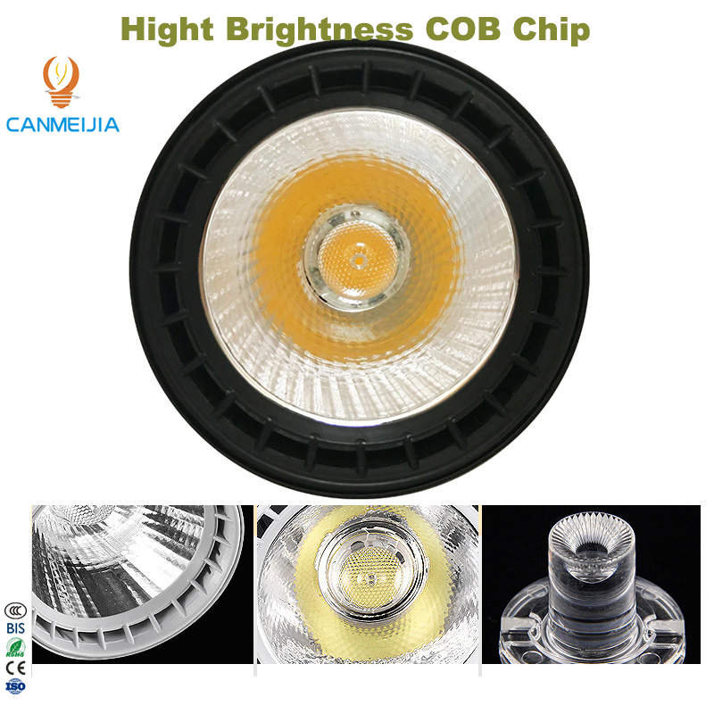 110-265V Cob Led Track Light For Shopping Ar111 Square Tracking Led Magnetic Spot Light Ceiling Track Light 30W