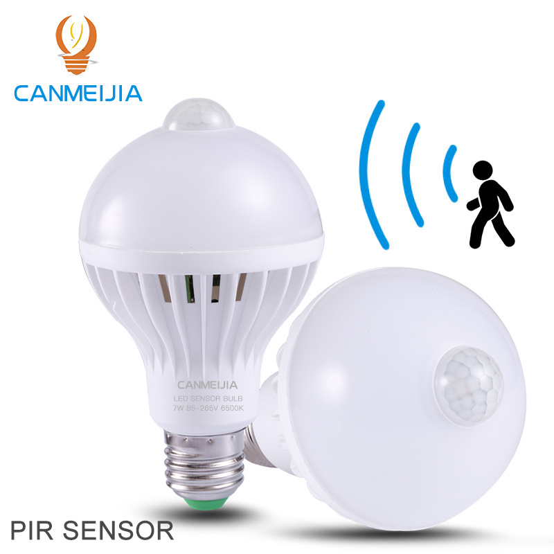 E27 B22 3W 5W 7W 9W Smart Lighting Motion Sensor Smart Bulbs/Pir Motion Sensor Led Bulb,Motion Sensor Led Light Bulb