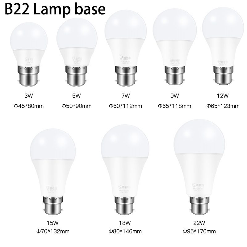 3W 5W 7W 9W 12W 15W 18W Bombillo Led B22 bulb led E27 light led bulbs/light bulbs/led light bulb,led bulb,Led Bulb Light