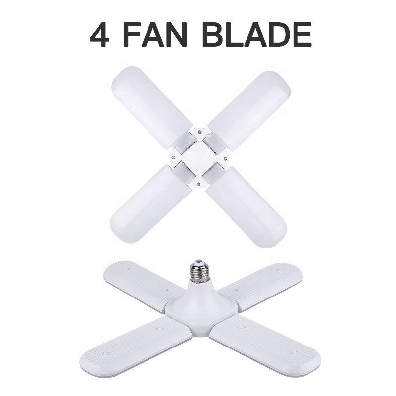 220V deformanle E27 Foldable 360 degree Adjustable  led fan bulb/bombillos ahorradores/bulb light, Fan Blade Led Bulb,Led Light