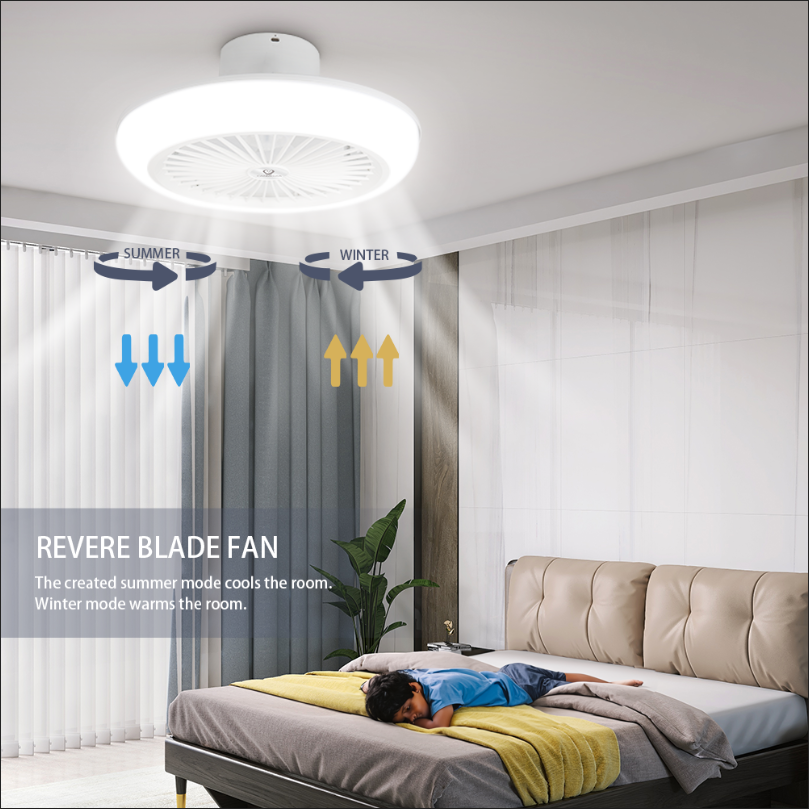 For  Living Room Modern Intelligent Remote Control Decorative  Ceiling Fan With Light/Led Ceiling Fans/Dimming Fan Lighting