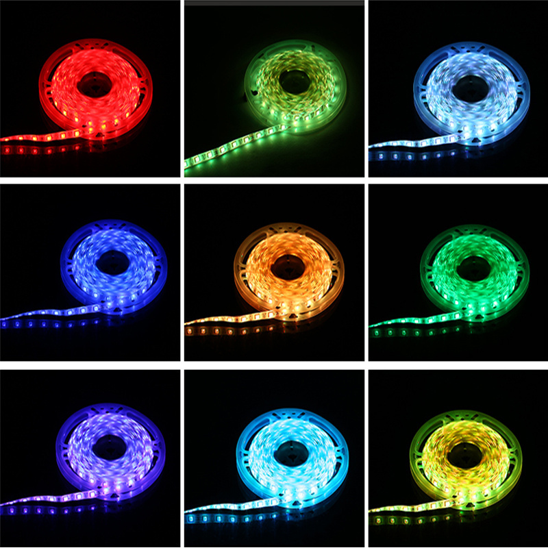 Holiday Decoration Light 12V 5M Rgb Wifi Waterproof Remote Controlled Smart Strip Lights/Strip Light/Led Strip Lights