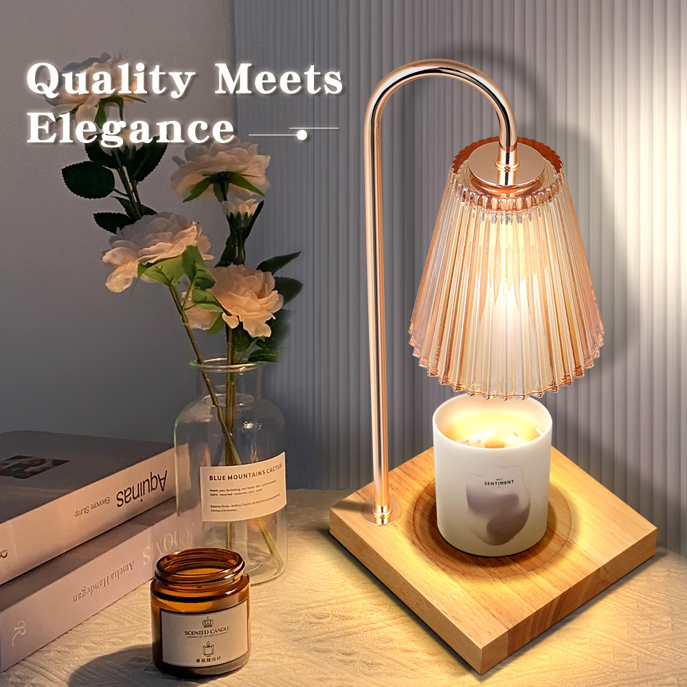 Canmeijia Indoor melt wax adjustable brightness lamp warmer,scented candle warmer lamp with timer/candle warmer lamp/candle lamp