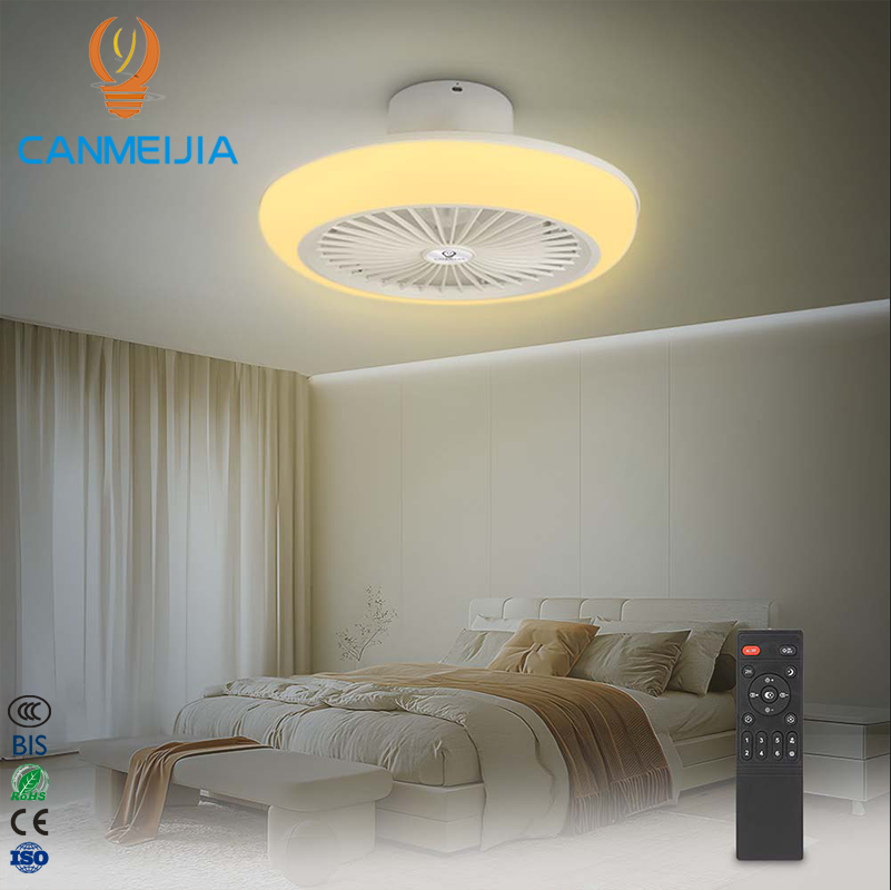 For  Living Room Modern Intelligent Remote Control Decorative  Ceiling Fan With Light/Led Ceiling Fans/Dimming Fan Lighting