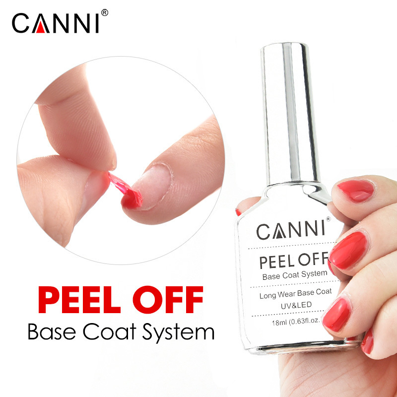 CANNI  long wear bright shiny topcoat gel polish led uv gel wholesale nail supply 18ml no clean topcoat nail gel polish