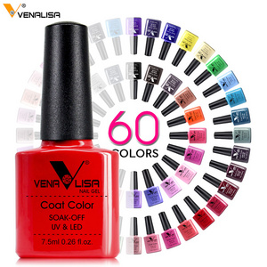 2024 Venalisa Nail Art Gel Polish For Nails French Tip Manicure Gel Varnish Enamel Lacquer Color OEM Logo UV LED Nail Gel Polish