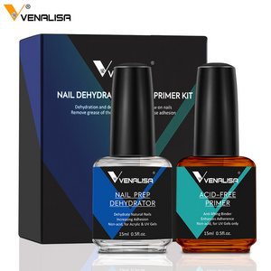 VENALISA 15ml Nail Prep Dehydrator No Acid Free Primer Adhesive Desiccant Acrylic Nails Bonder Gel Balancing Oil Skin Solutions