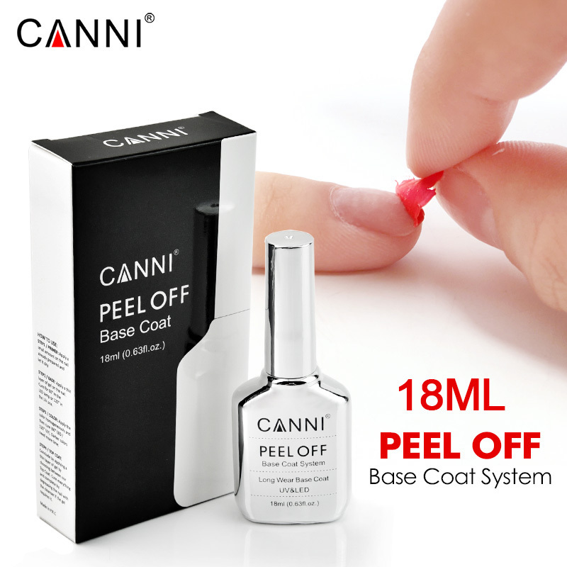 CANNI  long wear bright shiny topcoat gel polish led uv gel wholesale nail supply 18ml no clean topcoat nail gel polish