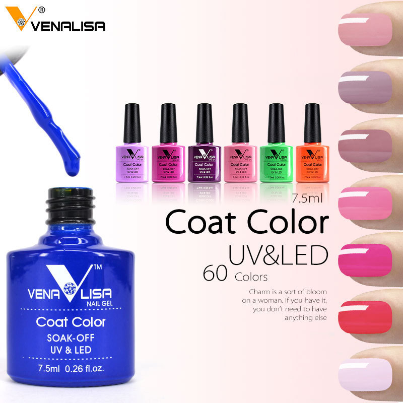 2024 Venalisa Nail Art Gel Polish For Nails French Tip Manicure Gel Varnish Enamel Lacquer Color OEM Logo UV LED Nail Gel Polish