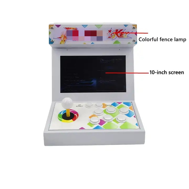 Factory Wholesale 10 Inch Led Coin Operated Tabletop Arcade Bartop Retro Mini Video Game Machines For Sale