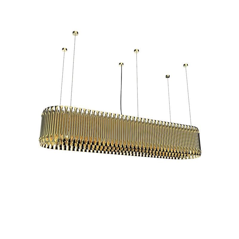 modern led chandelier suspension lighting for living room dining bedroom new gold ceiling lamp indoor hanging light fixture