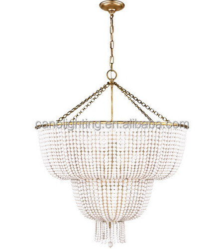 AERIN Jacqueline 12 Light 32 inch Hand-Rubbed Antique Brass Two-Tier Chandelier Ceiling Light in White Acrylic