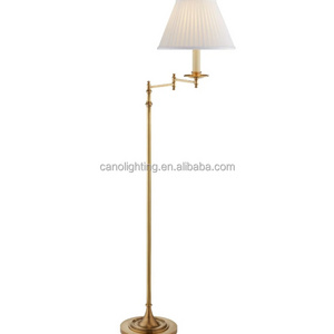 Sofa bedroom living room modern hotel floor lamps Dorchester Swing Arm Floor Lamp