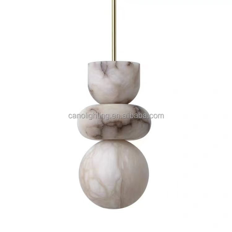 Modern chandeliers 2023 art design alabaster lamps bedroom lamp modern children's chandeliers pendant lights