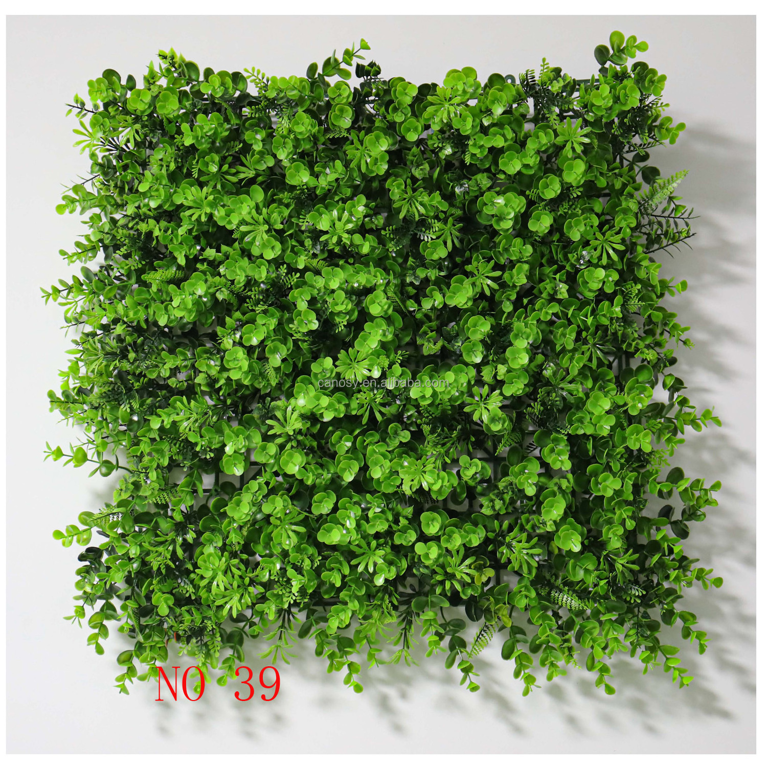 Outdoor Indoor Decoration Grass Vertical Wall Green Wall Artificial Peony Hedges Green Plant Wall Panel