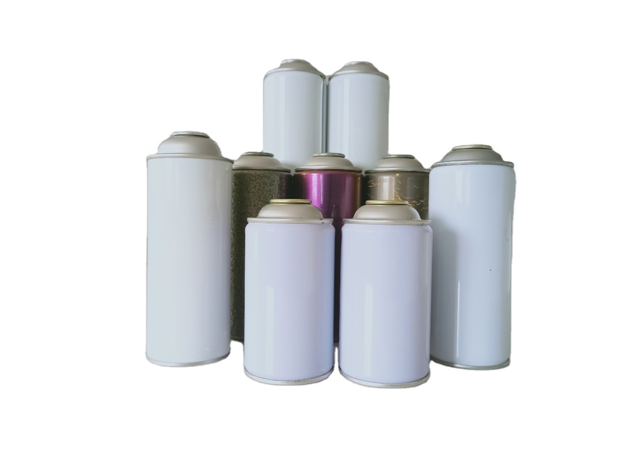 High Quality Aerosol Tin Can D65*159mm For Butane Gas Can CMYK Customized logo Made in Vietnam