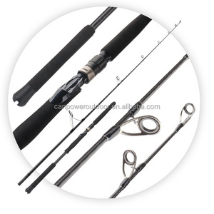 HOT SALE slow jigging fishing rod 2 Sections Fuji Solid Japan carbon sea fishing jigging rod for Saltwater