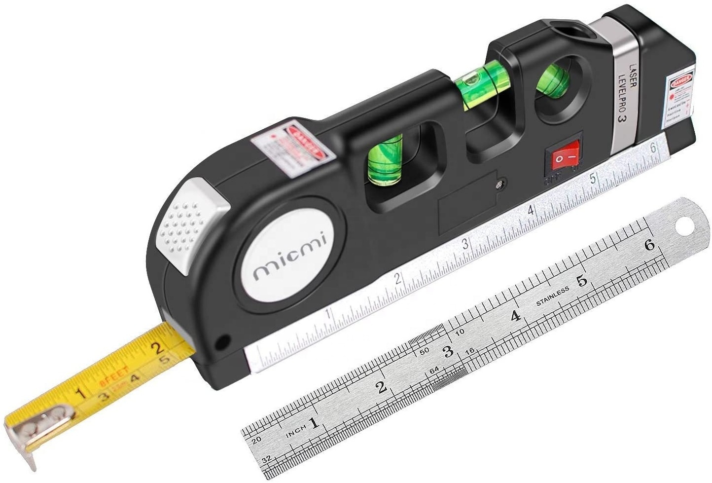 Canpro 5 in 1 mini Infrared Laser Level Cross Line right angle 5M Measurement Multipurpose Hand Tool Measure Level Laser