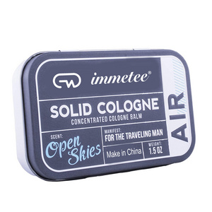 Solid Cologne Perfume Balm Organic Lasting Fragrance Mini Size Solid Men Solid Perfume