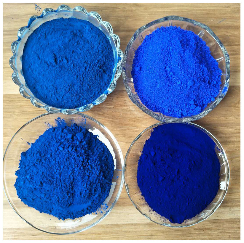 Manufacturers price  iron oxide blue deep blue ultramarine blue color brick paint concrete with good coloring inorganic pigments