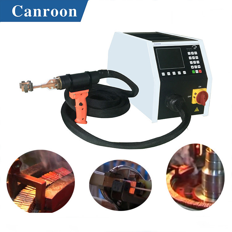 Energy saving small portable handheld 10kw IGBT high frequency induction heating brazing welding machine