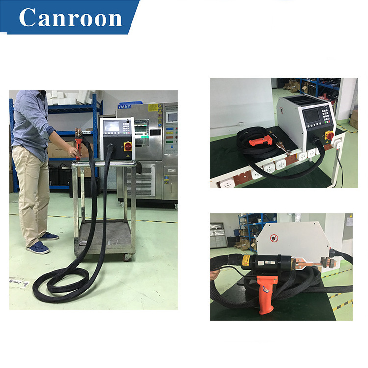 Energy saving small portable handheld 10kw IGBT high frequency induction heating brazing welding machine