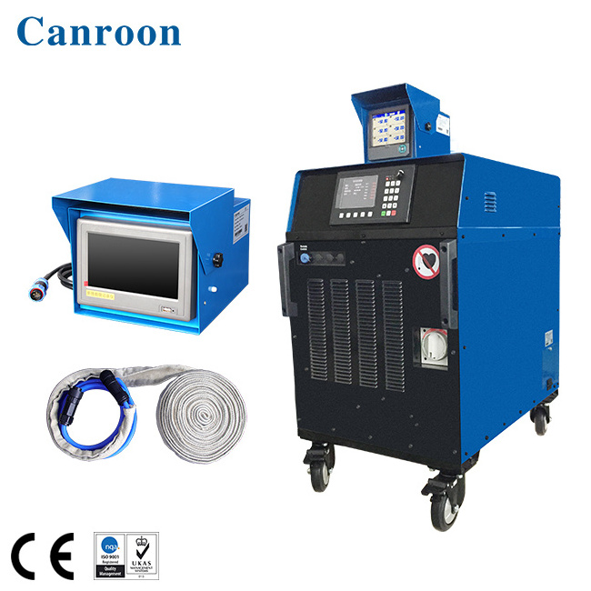 Electric induction heater 80Kw Air Colled induction heat treatment machine For Weld Preheating