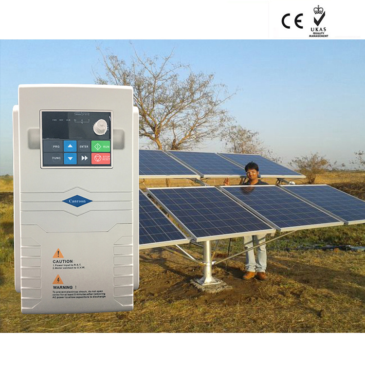 DC to AC 3phase 380V 220V MPPT solar water pump inverter/VFD with variable frequency