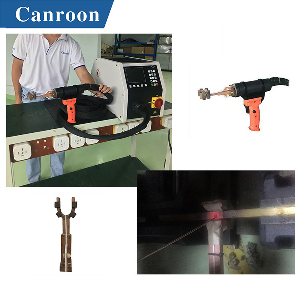 Canroon high frequency portable induction welding machine for steel bar brazing