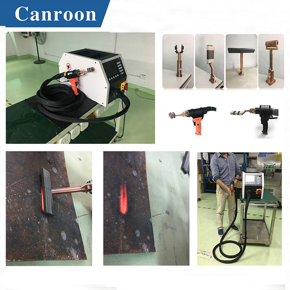 Canroon high frequency portable induction welding machine for steel bar brazing