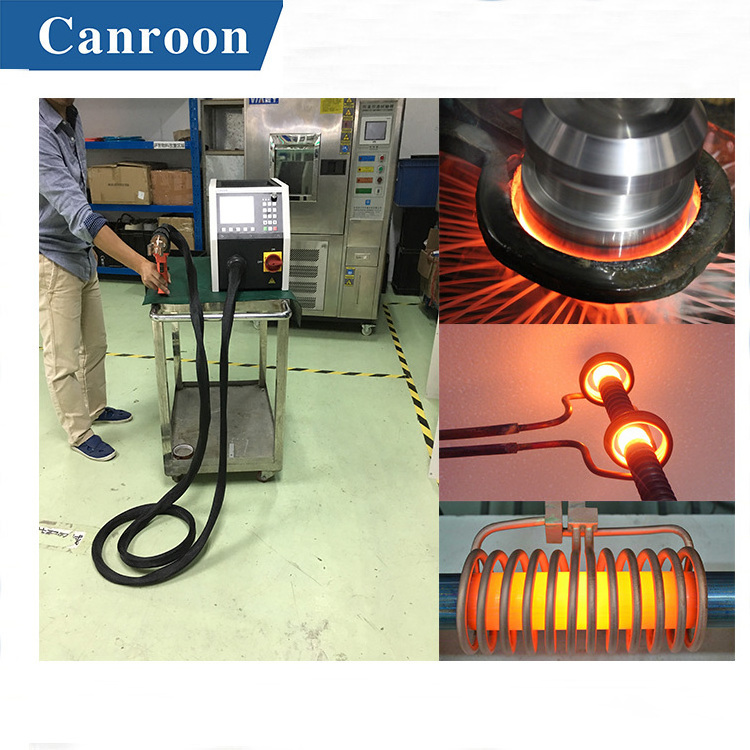 small portable induction heating system induction heater for welding brazing with handheld transformer