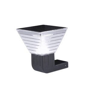 best price corner design led wall light outdoor solar garden lamp for house