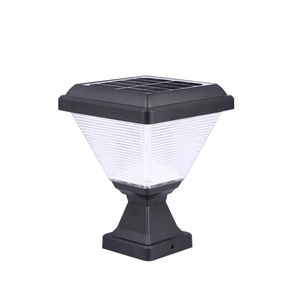 Outdoor Solar Garden Lights European Type Wireless IP 65 Waterproof Square Fence Sun Power Post Lights Outdoor Pillar Gate Lamp