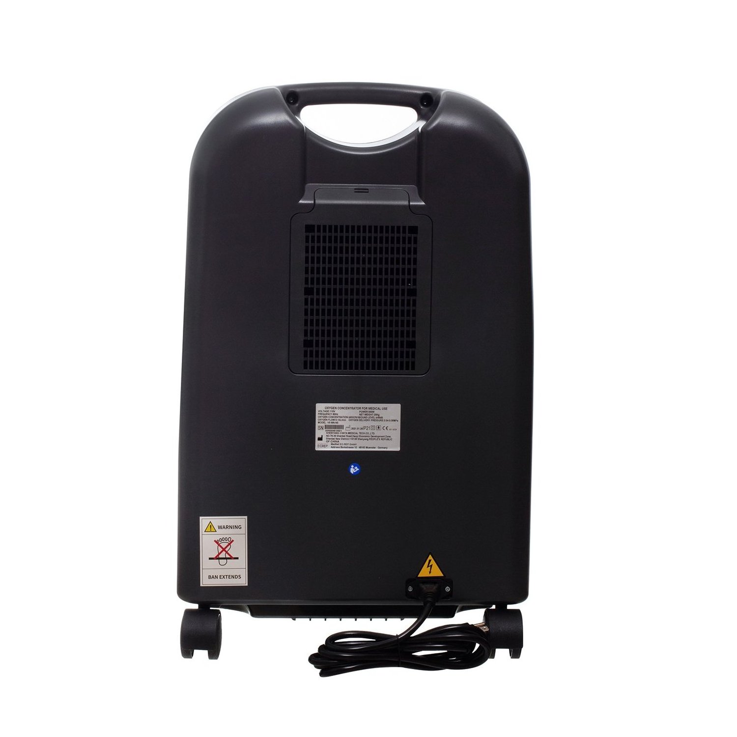 Indoor household 10 lpm small oxygen concentrator