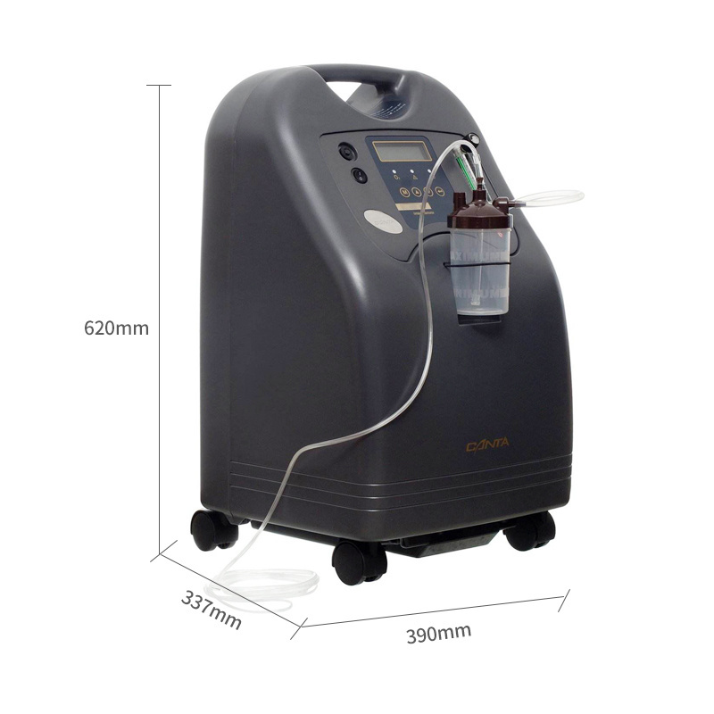 Indoor household 10 lpm small oxygen concentrator