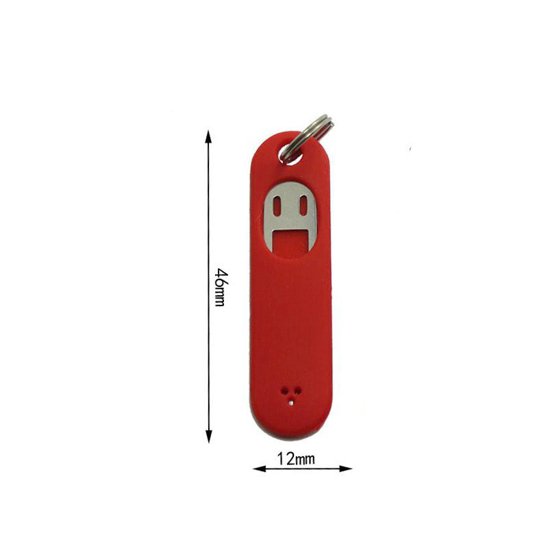 cantell Anti-Lost Sim Card Eject Pin with Storage Case SIM Card Storage Case Ejecter Tool with Keychain