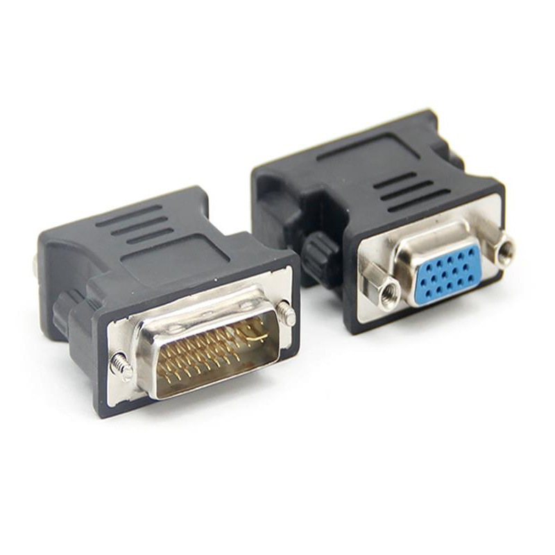 Cantell Nickel Plated DVI 24+5 male TO VGA female Adapter DVI to VGA Adapter