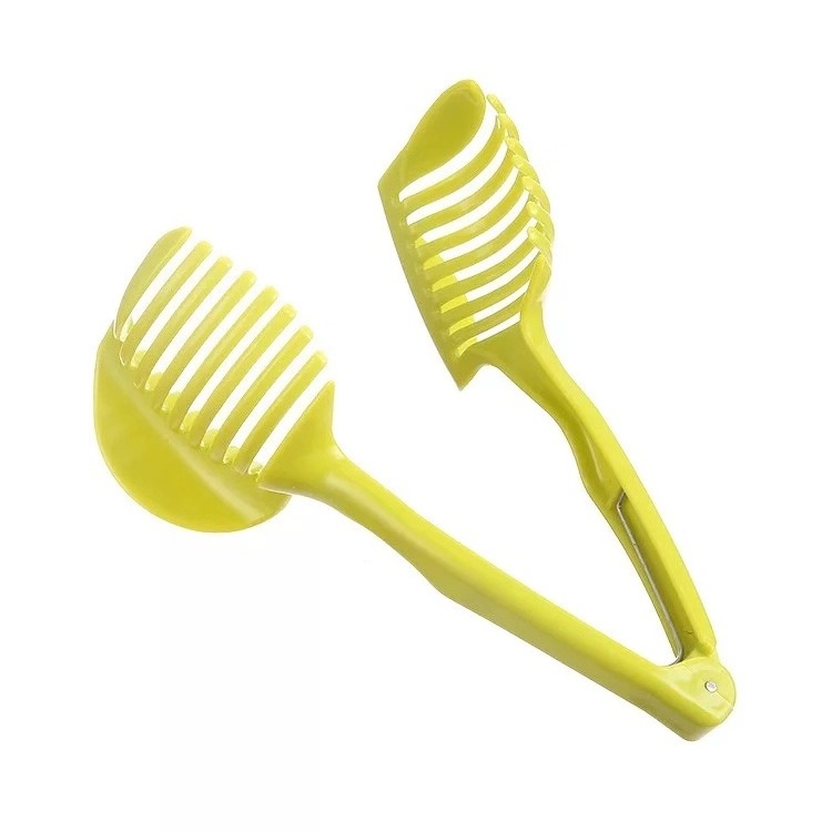 Amason ebay Perfect Tomato Slicer Egg Tart Holder Kitchen Tools Green Fruit Vegetable Cutter Potato Onion Slicer