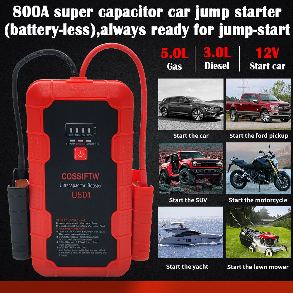 6000a Peak 24000mah 12v Car Battery Jump Starter And Tire Inflator Car Jump Starter Power Bank With Air Compressor