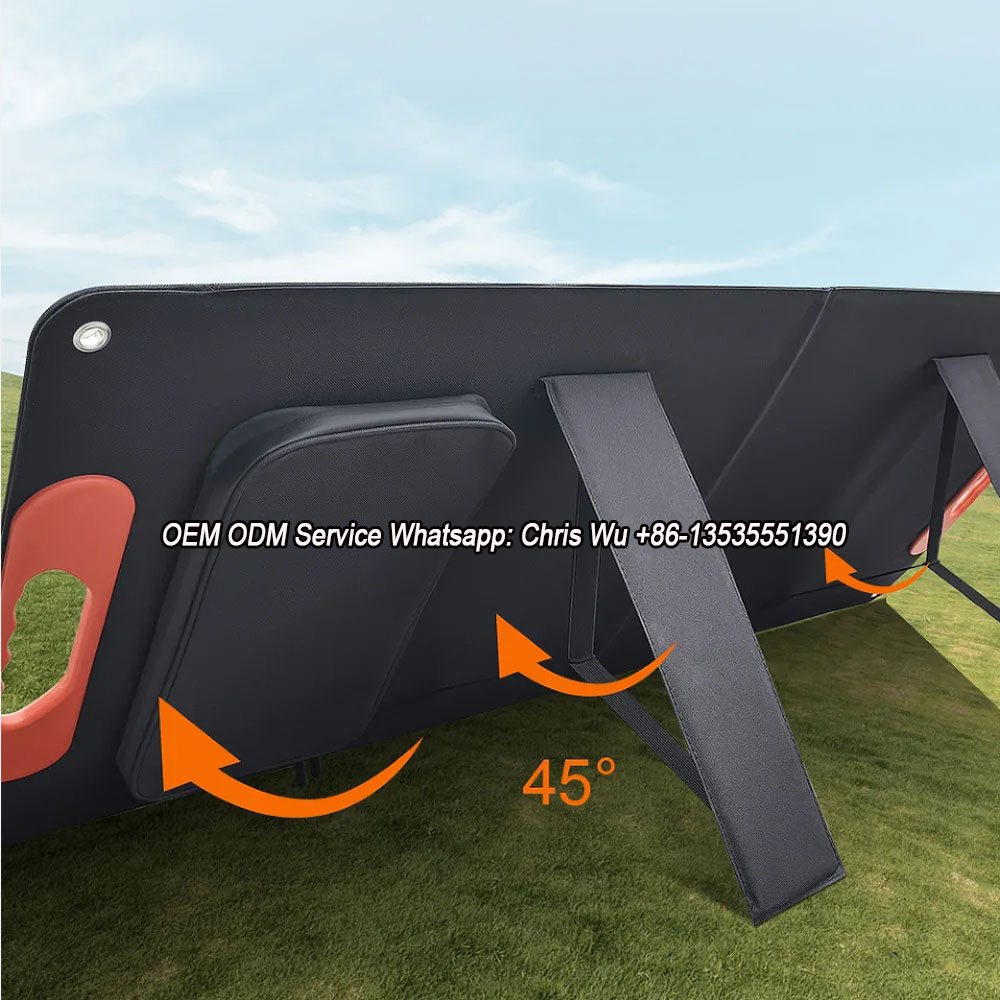 Customized OEM ODM Services 150W Solar Panels Portable Foldable Solar Charger CE Foldable Solar Panels Kit for Camping Outdoor