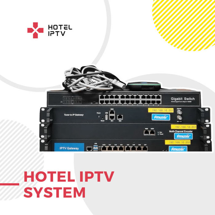 4K HDMI to IP Encoder for Hotel IPTV System Solution Professional 8 Channel H.265 Live Streaming with M3U Support