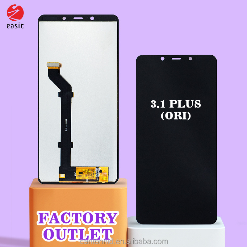 Mobile spare parts lcd display for Nokia 3.1 plus pantalla screen