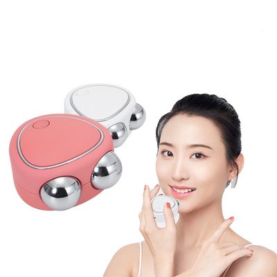 Home Use Face Beauty Equipment Anti-aging Face Roller Facial Massager Anti Wrinkle Microcurrent Facial Toning Device