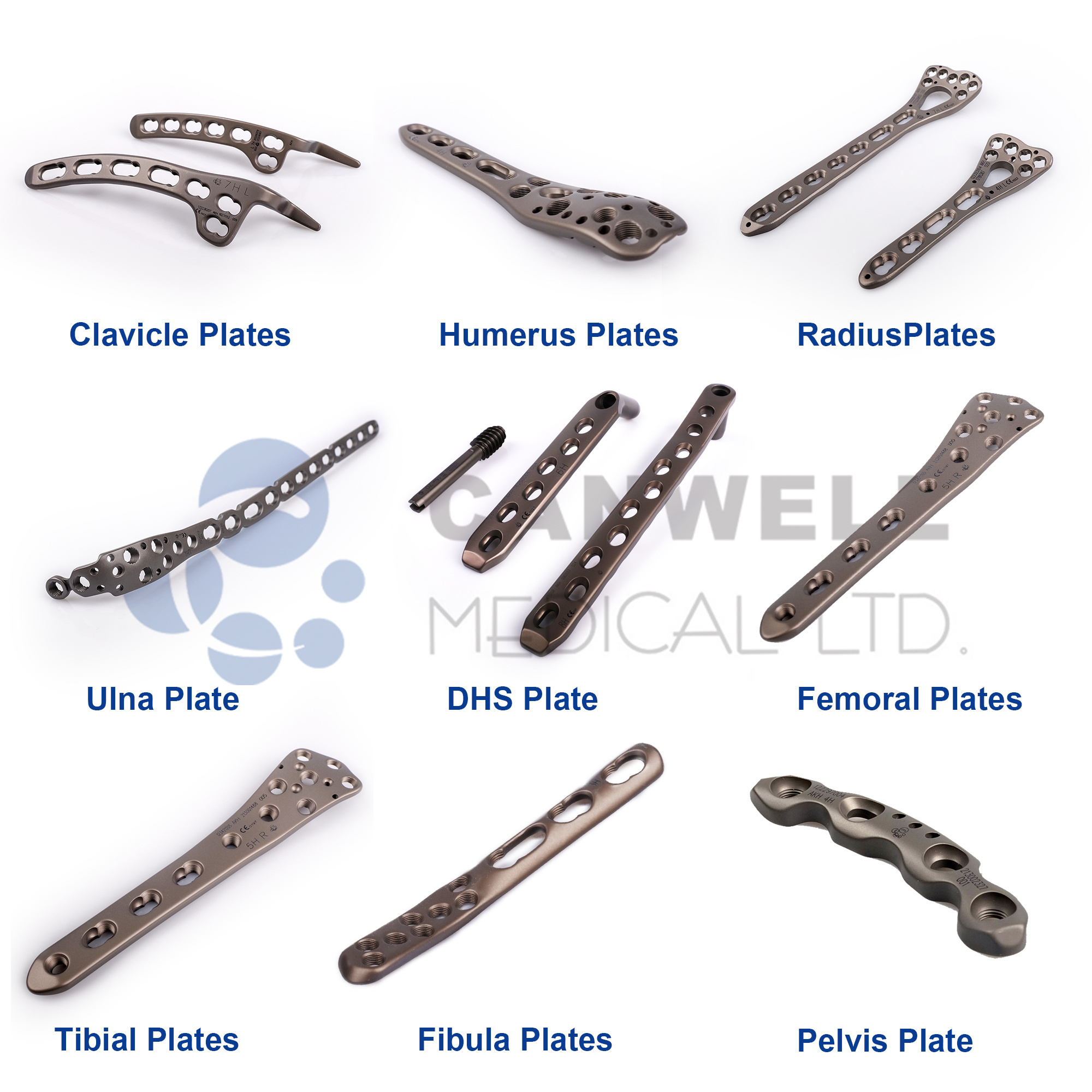 CANWELL Medical Orthopedic Implants Humeral Fracture Proximal Humerus Locking Plate Price