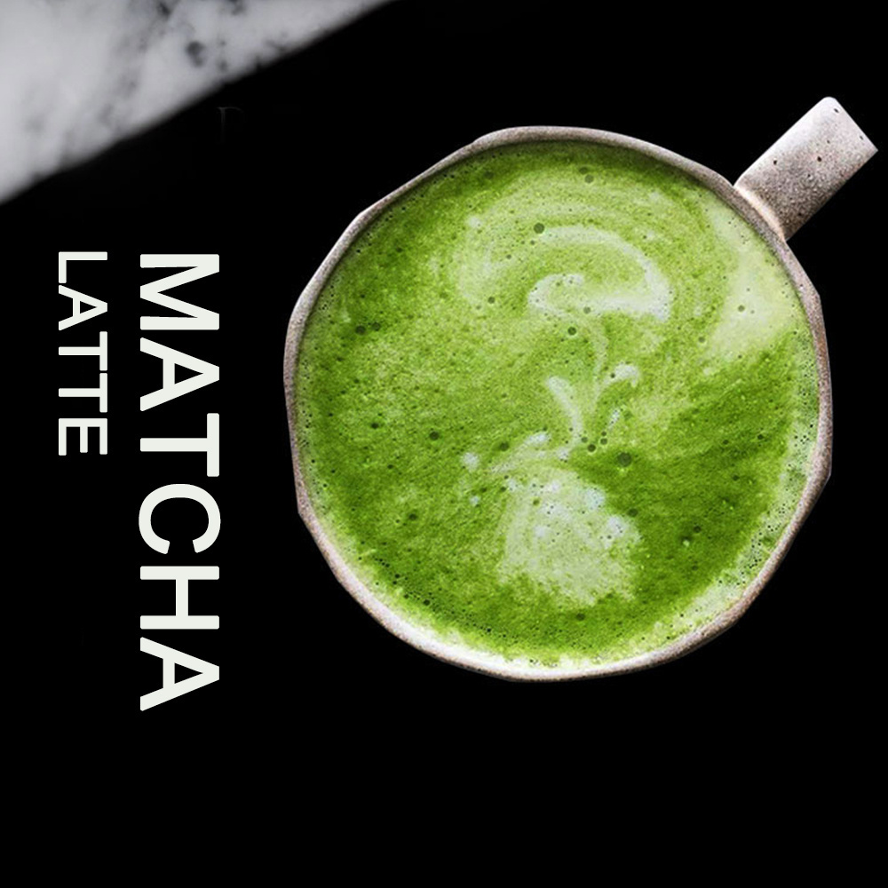 Instant Lions Mane Mushrooms Extract  Matcha Latte Coffee