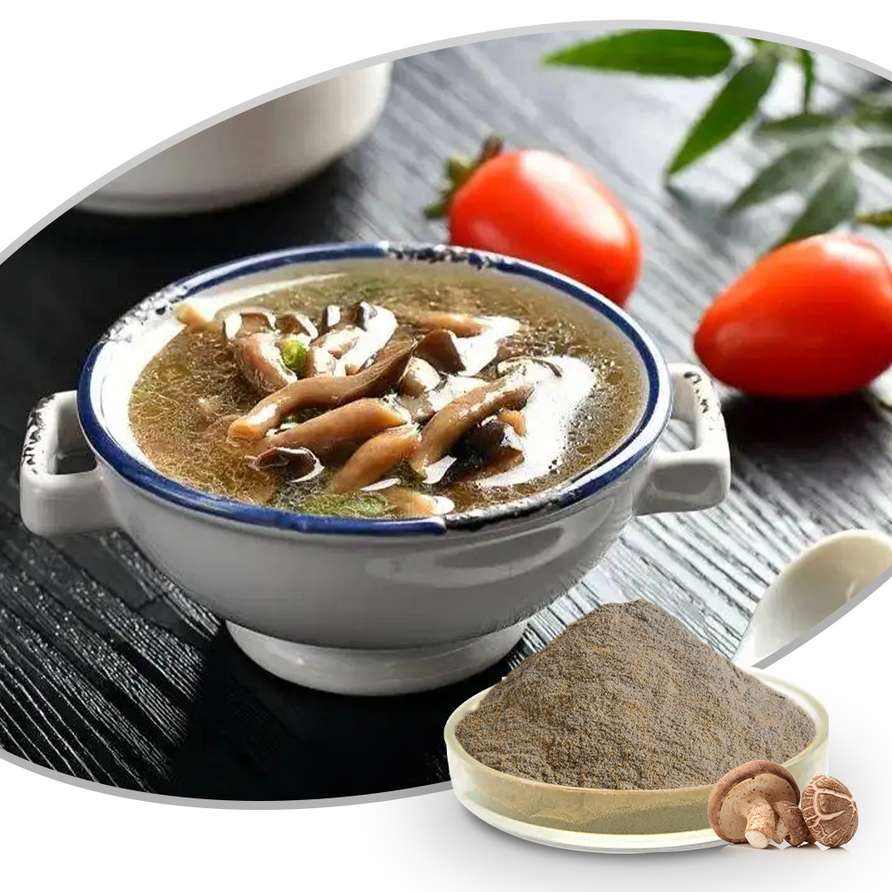 High quality  shitake mushroom is organic  extract powder with polysaccharides