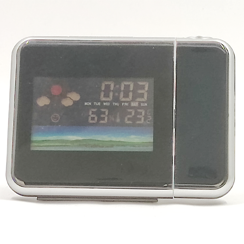 Projection Alarm Clock with Projection Projection Alarm Clock Digital Alarm Clock LCD Display  8190C