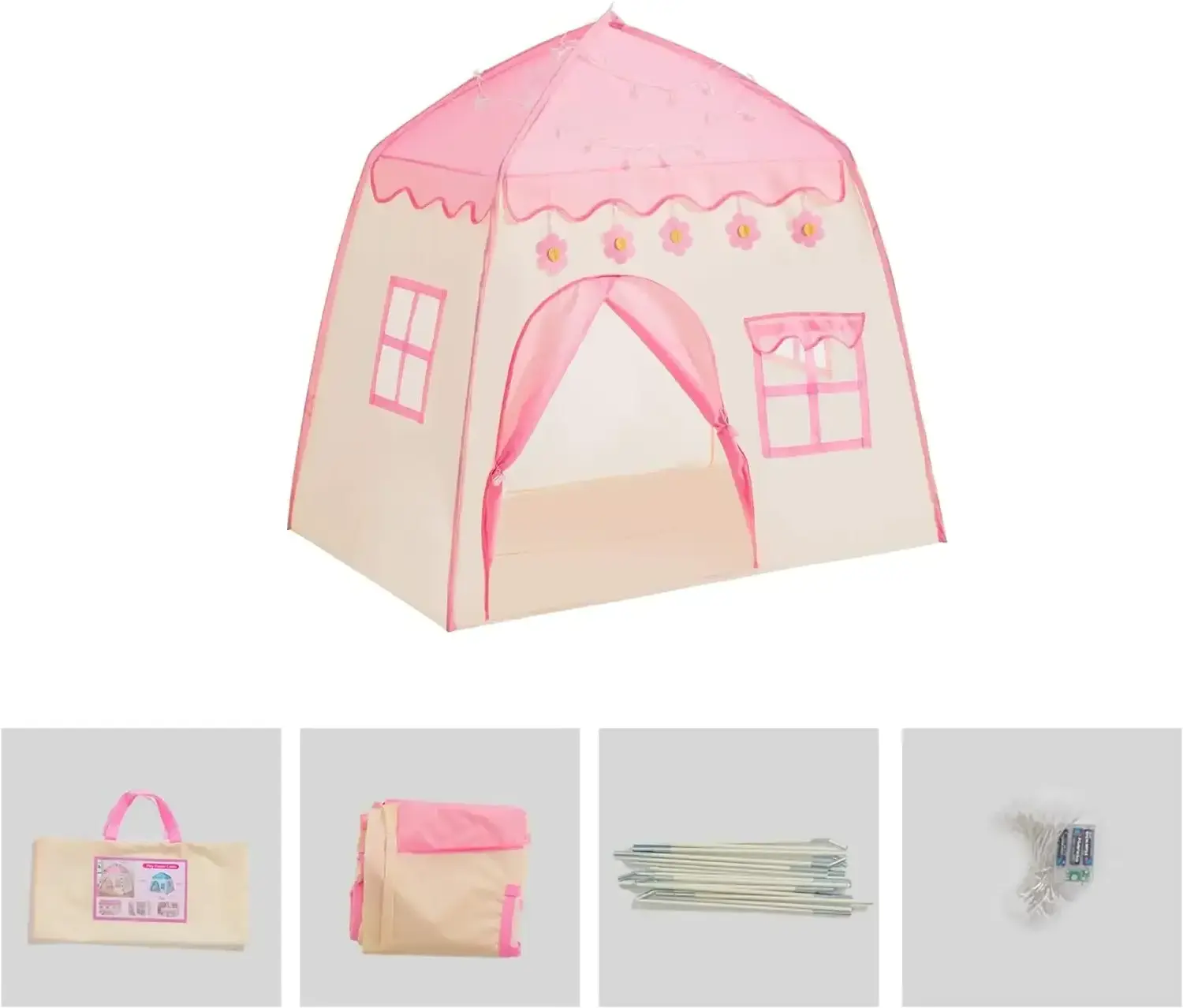 3x3 Small Cabin Tent Four Season Vehicle Canopy 500 People Wedding Clamped Tent Retractable Activities Toy Tents